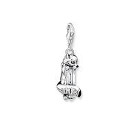 THOMAS SABO Ciondolo a forma di volpe in argento Sterling 925 1901-129-7, misura unica, Argento sterling, Nessuna pietra preziosa
