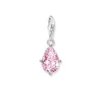 THOMAS SABO Ciondolo a goccia in argento sterling 925 riciclato 2031-051-9, misura unica, Argento sterling, Zirconia cubica