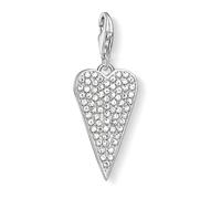 THOMAS SABO - Ciondolo Charm Cuore con Zirconi Bianchi - - Accessories - Donna - Grigio - ONE SIZE