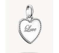 Thomas Sabo - Ciondolo con pendente a forma di cuore argentato-Argento One Size