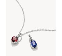 Thomas Sabo Connect Ciondolo Charm Birthstone Collection in Argento Sterling 925 Luglio CC1335-051-10