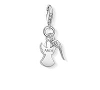 Thomas Sabo Ciondolo da Donna, Argento 925, "Faith" angel and angel wings