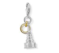 Thomas Sabo Ciondolo da Donna, Argento 925, Nuremberg fountain Charm