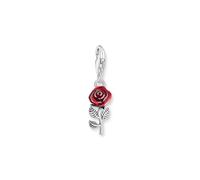THOMAS SABO Ciondolo da donna in argento Sterling 925 annerito, smaltato a freddo 2076-664-10, misura unica, Senza gemme