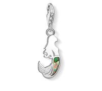 Thomas Sabo Ciondolo in Argento Sterling 925 1769 509 7, Ciondolo in argento a forma di sirena