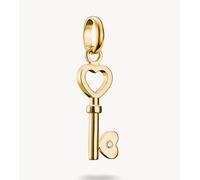 Thomas Sabo Charm Club Connect CC1241-414-14 - Ciondolo a forma di chiave d'amore, in argento 925 riciclato