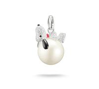 Thomas Sabo - Ciondolo tonalità argento, bianco, nero e rosso One Size