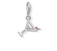 Thomas Sabo Charm Club Pendente da Donna a Forma di Cocktail in Argento Sterling 925 1802-013-27
