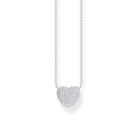 Thomas Sabo - Collana bianca in argento 45 cm