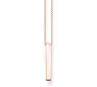 THOMAS SABO Collana con Ciondolo da Donna Vermeil KE1907-415-40-L45v