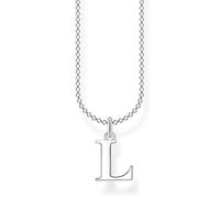 Thomas Sabo Collana con lettera L in argento sterling 925, Argento, KE2021-001-21