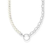 THOMAS SABO Collana con perle in argento placcato oro KE2188-082-14, 40,00, Argento sterling, Nessuna pietra preziosa