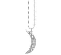 THOMAS SABO - Collana da donna con ciondolo Mezzaluna Pavé argento Ke2005-051-14-L50V - - Accessories - Donna - Grigio - ONE SIZE