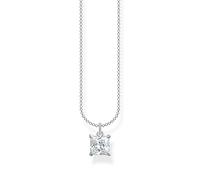 Thomas Sabo collana da donna con pietra blu argento 925 KE2156-699-32