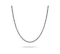 THOMAS SABO Collana da donna in argento con zirconi 32032255, 42, Argento sterling, Non pietra preziosa