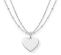 Thomas Sabo Collana Donna Love Bridge Cuore Oro Rosa Argento 925 LBKE0004-415-12-L45v