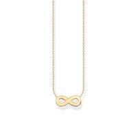 THOMAS SABO Collana in argento placcato oro KE2221-413-39, misura unica, Argento sterling, Nessuna pietra preziosa