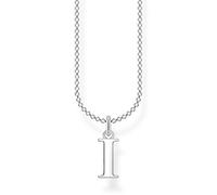 Thomas Sabo Collana in argento sterling 925 con lettera I, Argento, KE2018-001-21