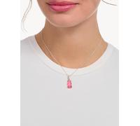 Collana in argento con ciondolo "Orso d'Oro" HARIBO rosa e zirconi