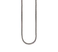 THOMAS SABO Collana in pelle per charm grigio X0244-134-5, Pelle,