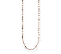 Thomas Sabo collana pisello unisex argento 925 placcato oro rosa KE1890-415-40-L70