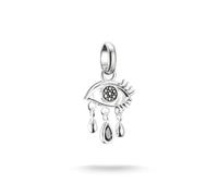 THOMAS SABO Connect CC1319-643-11 - Ciondolo a forma di occhio lacrimante in argento sterling 925 con zirconi