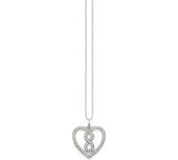 THOMAS SABO - Cuore Infinito Pendente Collana Argento - - Accessories - Donna - Grigio - ONE SIZE