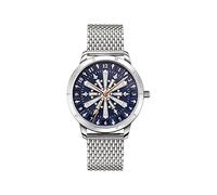 Thomas Sabo Cuore ribelle delle donne | quadrante blu fiocco di neve | bracciale in maglia d'acciaio WA0390-201-209-33