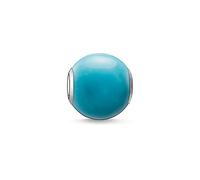 THOMAS SABO Damen-Charm 925er Silber 1 Farbstein 32002625