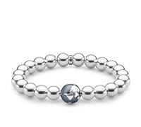 THOMAS SABO Donna Argento Bracciale Statement A1870-637-21-L18