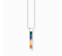 Thomas Sabo KE2113-166-7 Stone Rainbow Collare da donna, regolabile