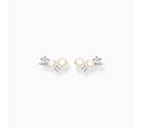 Thomas Sabo - Orecchini argento sterling zirconia_cubica Donna, Argento, 1,3cm - H2211-167-14