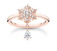 Thomas Sabo Gioiello Anello da Donna Fiocco Di Color Oro Rosa TR2414-416-14