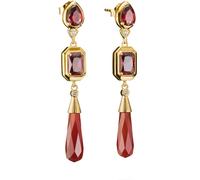 Thomas Sabo H2332-414-10 Orecchini Pietre rosse Elyndra Placcato oro Unisex A...