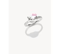 Thomas Sabo Hello Kitty anello con fiocco rosa in argento, nero, bianco, rosa 54