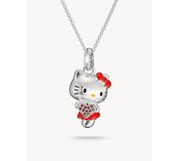 Thomas Sabo Hello Kitty collana cuore in argento, nero, rosso, giallo 50 cm
