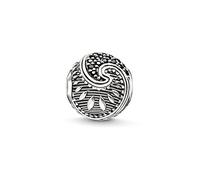 Thomas Sabo Karma Beads da Donna, Bead “Maori”, Argento Sterling 925 Niellato