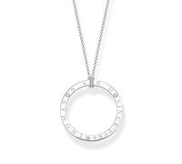 THOMAS SABO KE1877-051-14-L90 - Collana da donna in argento sterling 925 con zirconi, lunghezza 90 cm, 90 cm, Argento sterling, Zirconia cubica