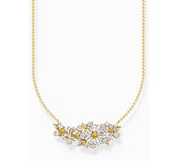 Thomas Sabo KE2085-414-4-L45V Catena flower placcato oro Signore