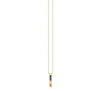 Thomas Sabo KE2113-971-7 Stone Rainbow Collare da donna, regolabile