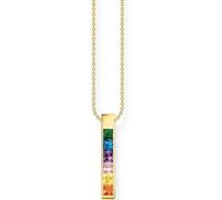 Thomas Sabo KE2113-971-7 Stone Rainbow Collare da donna, regolabile