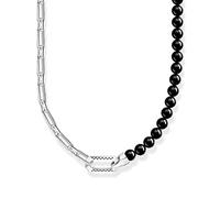 THOMAS SABO KE2179-507-11-L55V - Collana da uomo in argento sterling 925 leggermente annerito, lunghezza 55 cm, 55cm, Argento sterling, Nessuna pietra preziosa