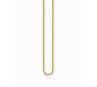Thomas Sabo KE2227-413-39-L50V Collana placcata oro con disegno veneziano da ...