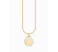 THOMAS SABO Collana in argento placcato oro KE2266-427-14, misura unica, Argento sterling, Nessuna pietra preziosa