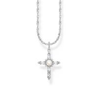 Thomas Sabo KE2296-167-14-L45V Catena in argento con ciondolo a croce Cross R...