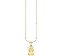Thomas Sabo KE2325-413-39-L50V Collana con Haribo Orso d'Oro Ciondolo Placcat...
