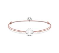 Thomas Sabo Little Secret LS120-173-19-L20V - Bracciale da donna in argento Sterling 925, 20 cm, Argento sterling Nylon, Nessuna pietra preziosa