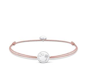 Thomas Sabo Little Secret Wishes Come True Bracciale da Donna con Dente di Leone in Argento Sterling 925 LS035-401-19-L20V
