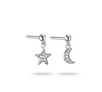Thomas Sabo Orecchini a bottone classici, Lega Premium placcato oro 18k
