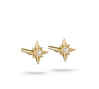 Thomas Sabo Orecchini a bottone classici, Lega Premium placcato oro 18k